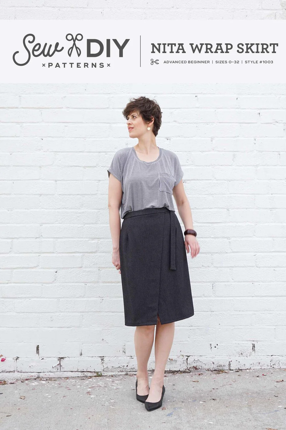 Sew DIY Nita Wrap Skirt - Image 4