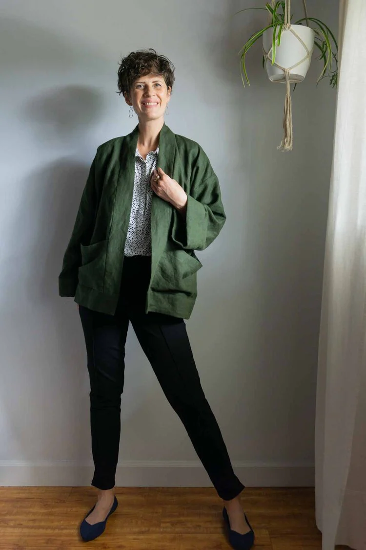 Sew DIY Unisex Draft-It-Yourself Tasi Robe and Jacket - Image 7