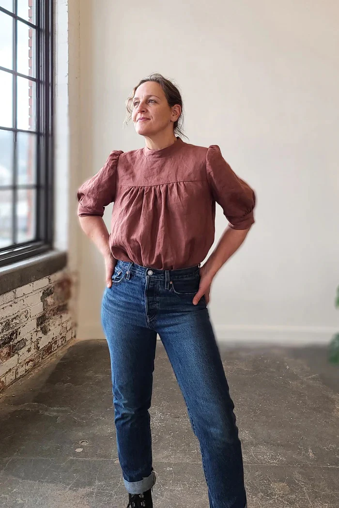 Sew House Seven Regalia Blouse - Image 13