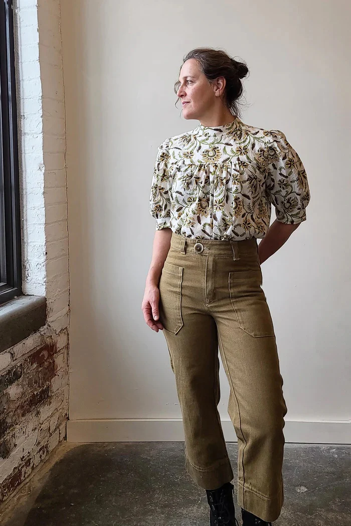 Sew House Seven Regalia Blouse - Image 4