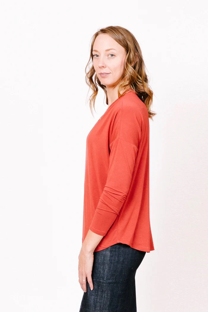 Sew House Seven Tabor V-neck Top - Image 13