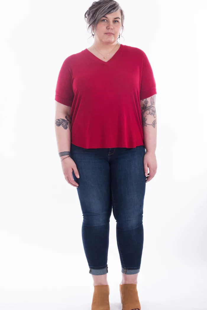 Sew House Seven Tabor V-neck Top - Image 20