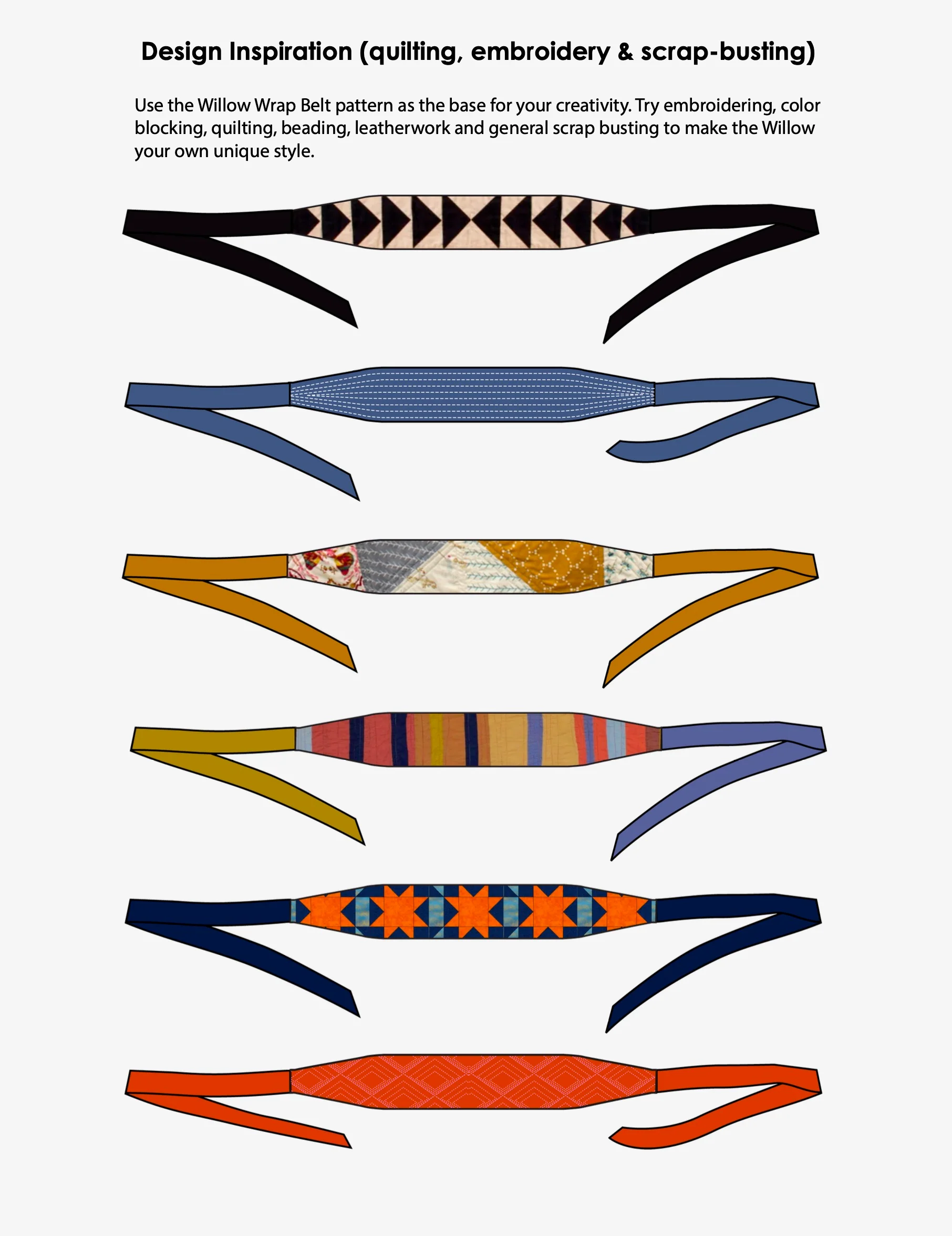 Sew House Seven Willow Wrap Belt - Image 7