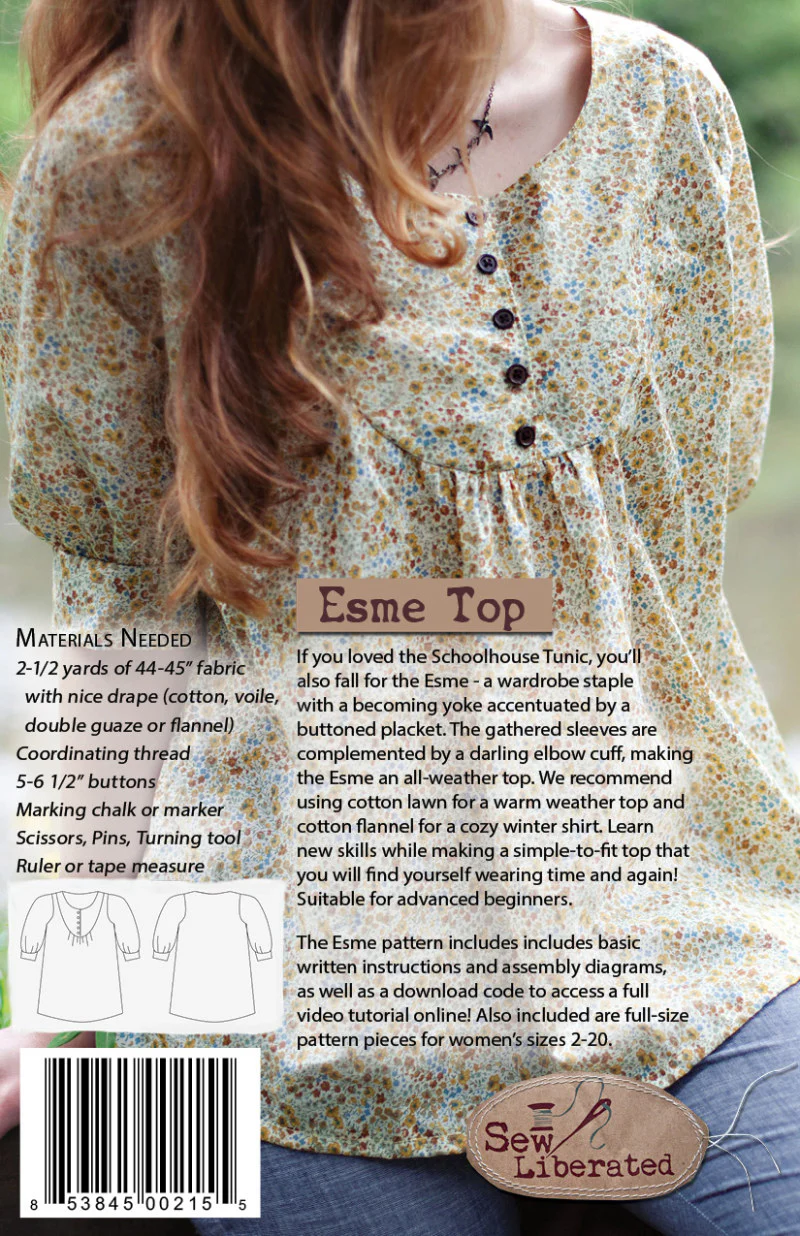 Sew Liberated Esme Top - Image 8