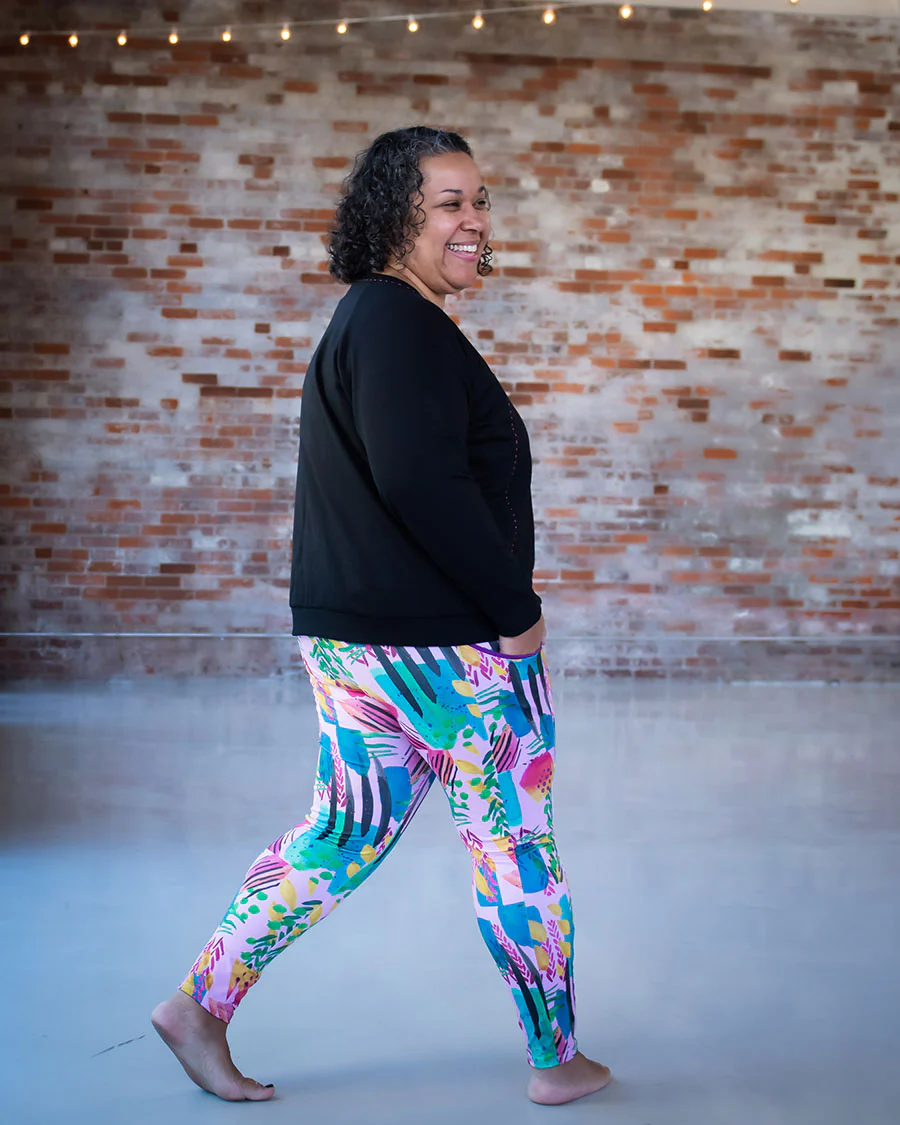 Sew Liberated Limestone Leggings and Top - Image 14