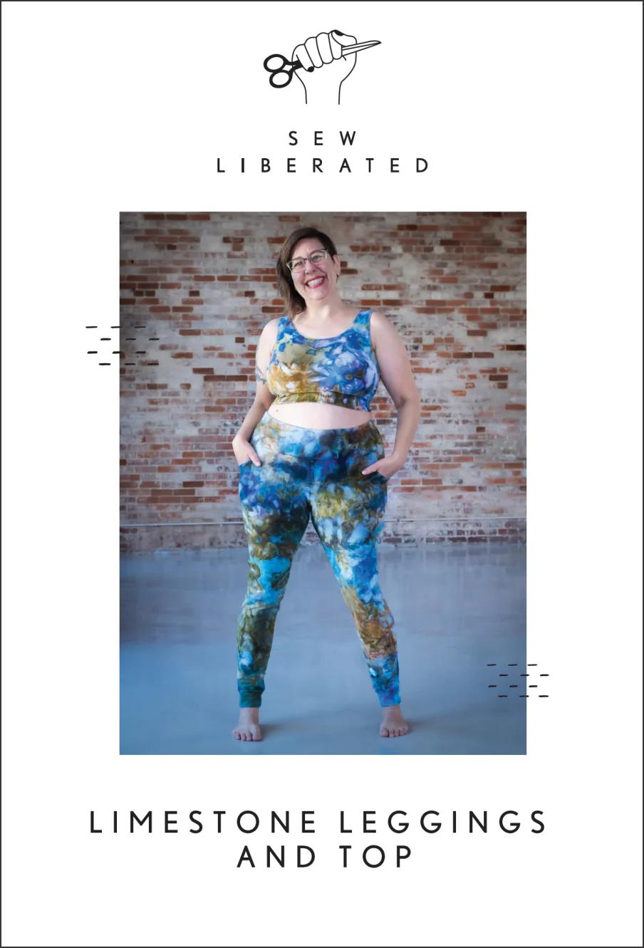 Sew Liberated Limestone Leggings and Top - Image 17