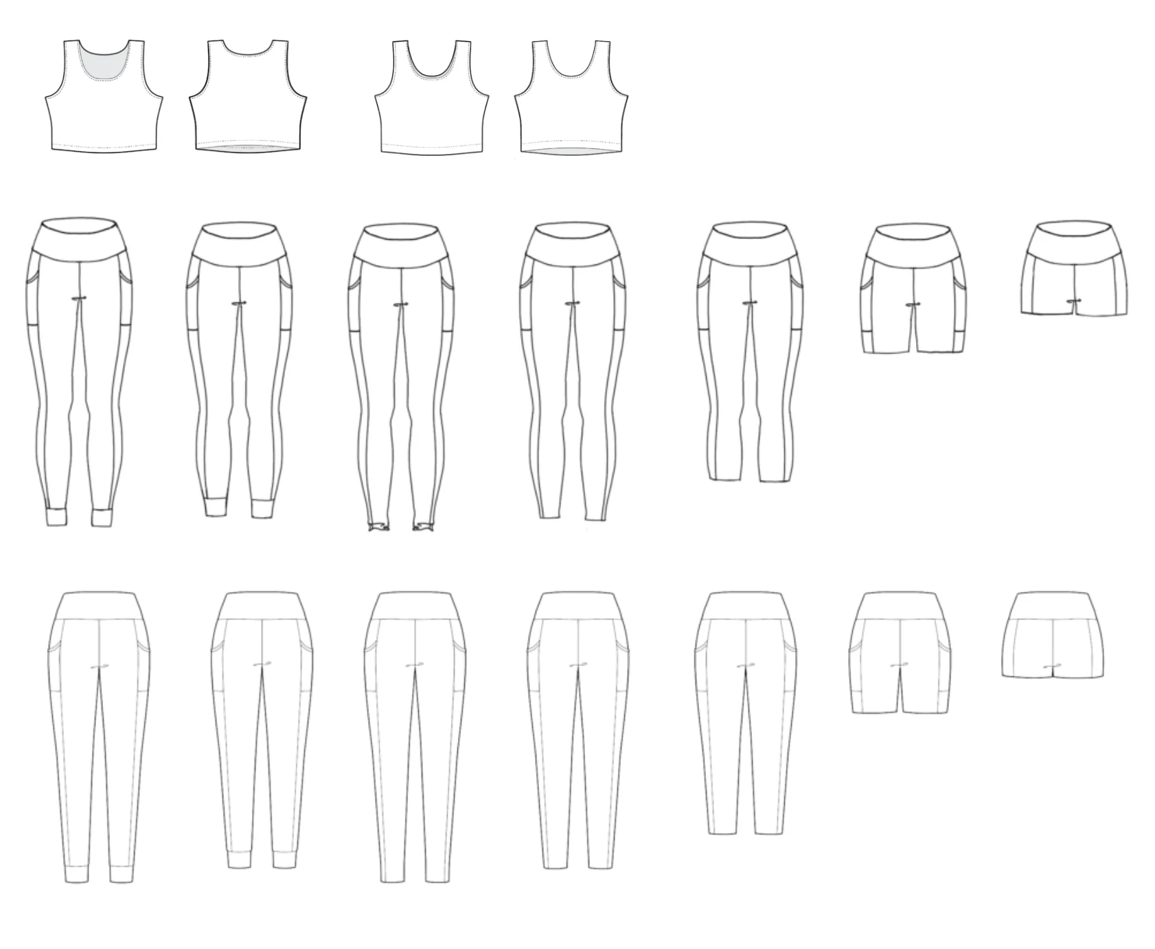Sew Liberated Limestone Leggings and Top - Image 19