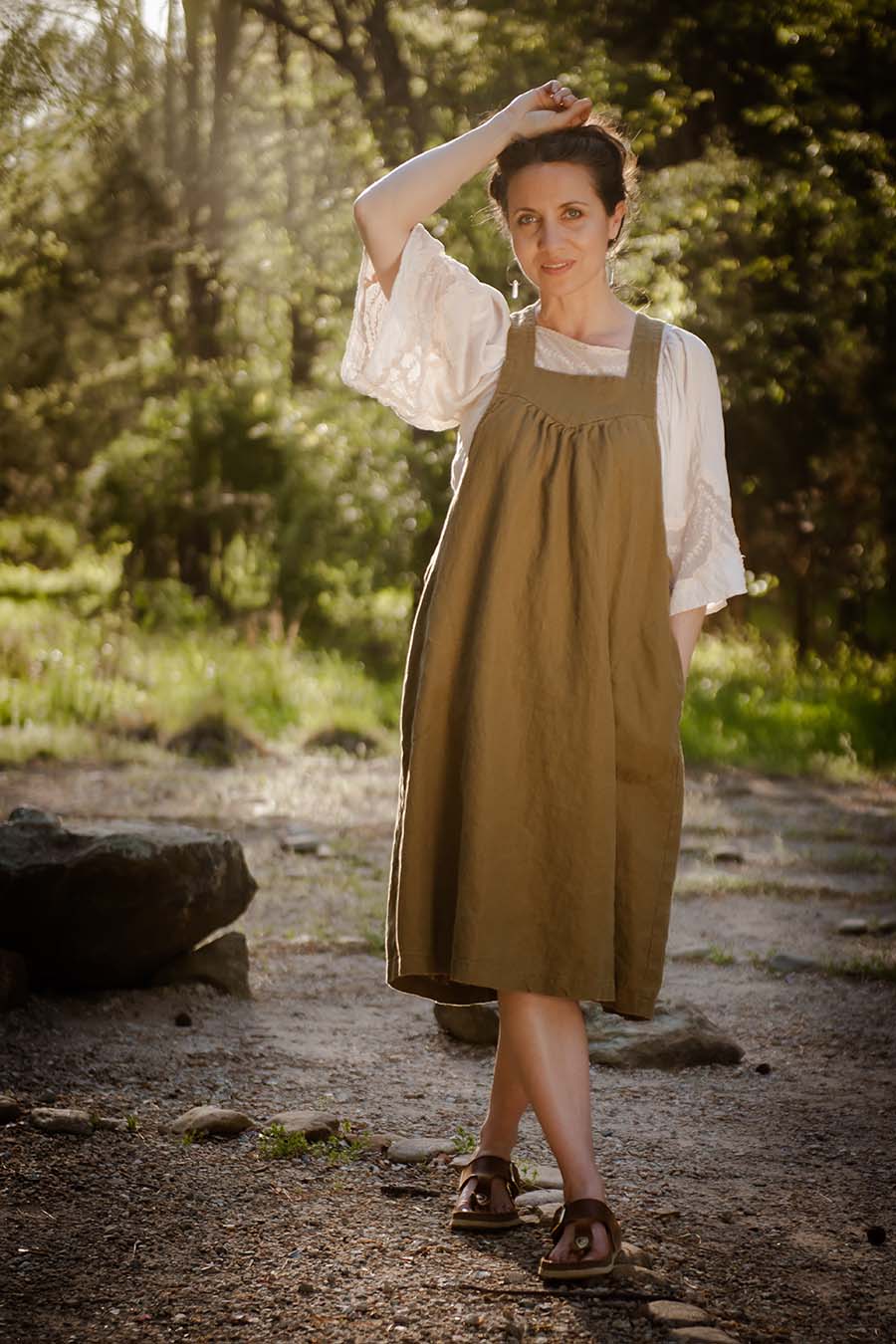 Sew Liberated Petrichor Pinafore - Image 2
