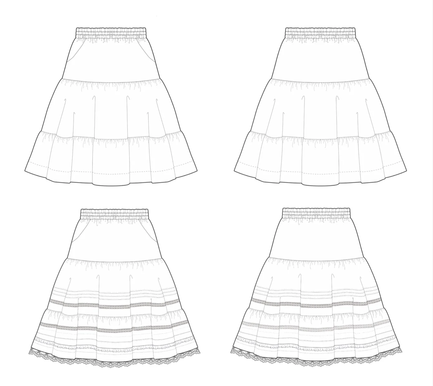 Sew Liberated Songbird Skirt and Tank Top - Image 15