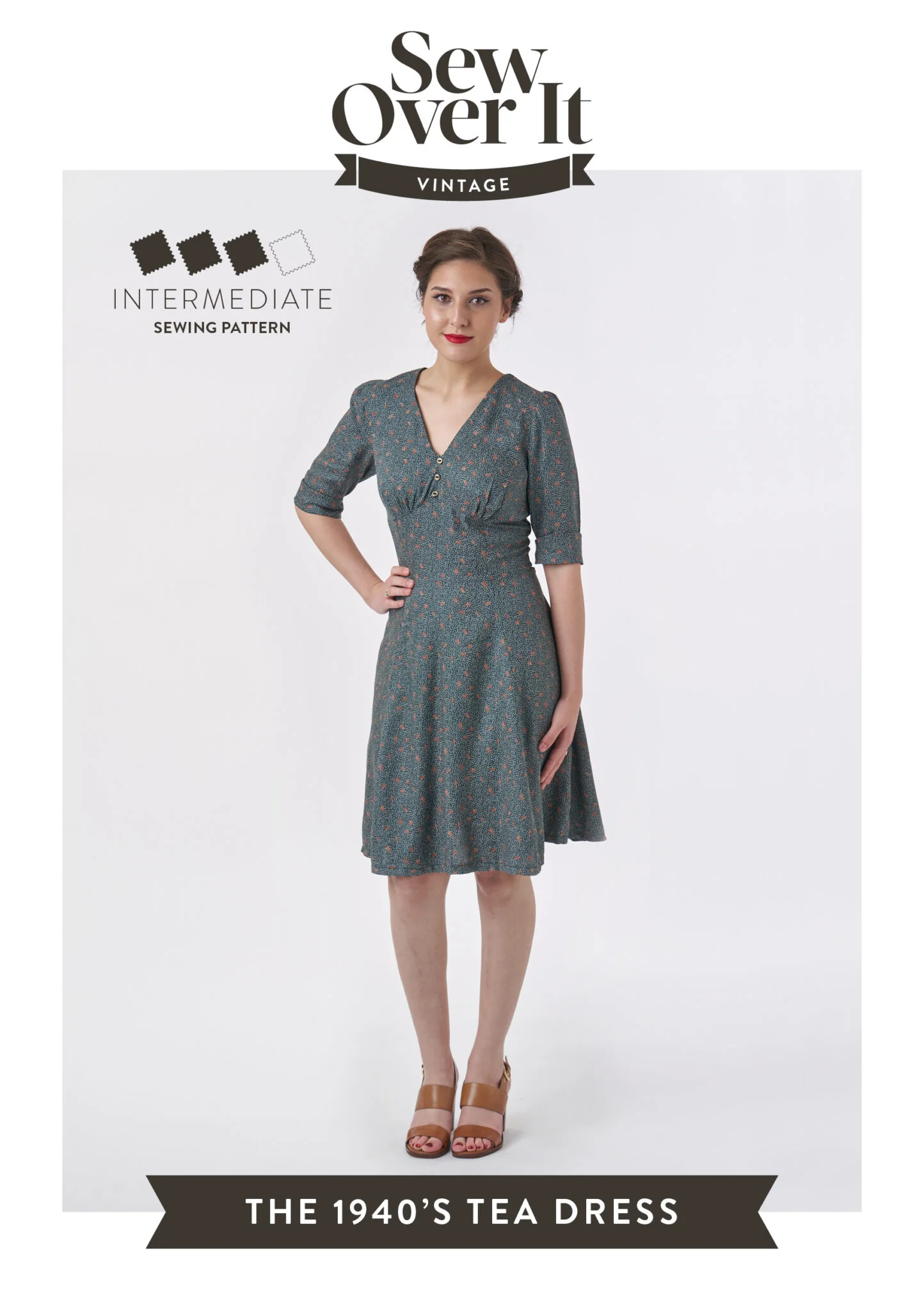 Sew Over It 1940s Tea Dress - Image 4