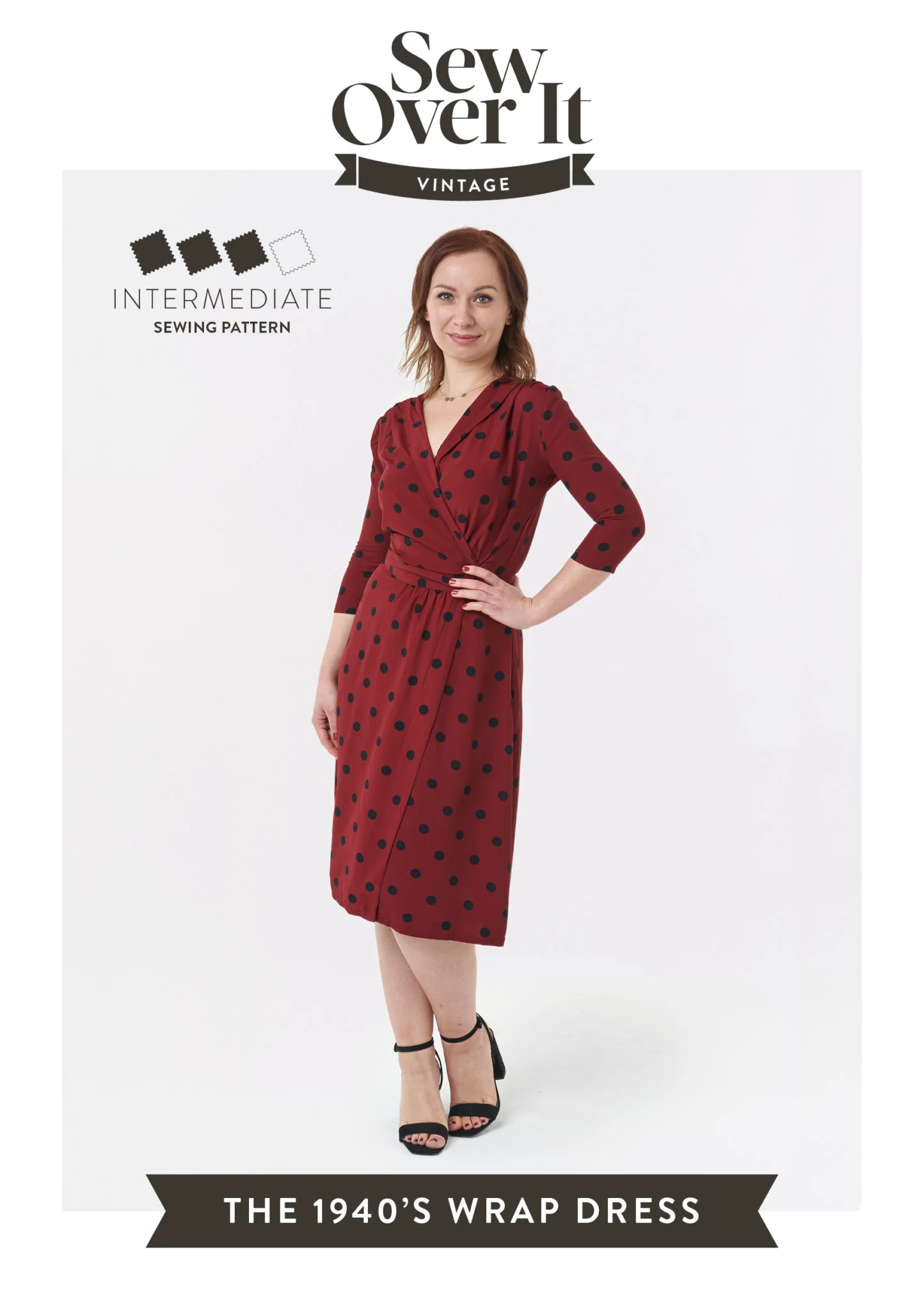 Sew Over It 1940s Wrap Dress - Image 6