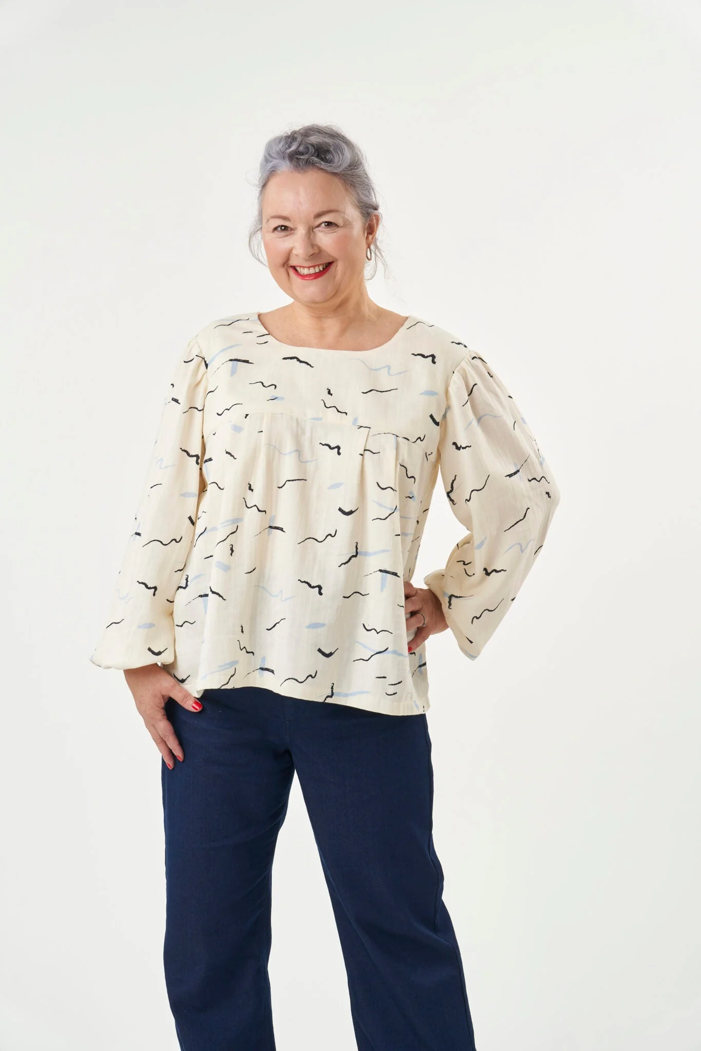 Sew Over It Frida Blouse and Dress - Printed copy shop SIZES 6 - 20 (+£7.00)