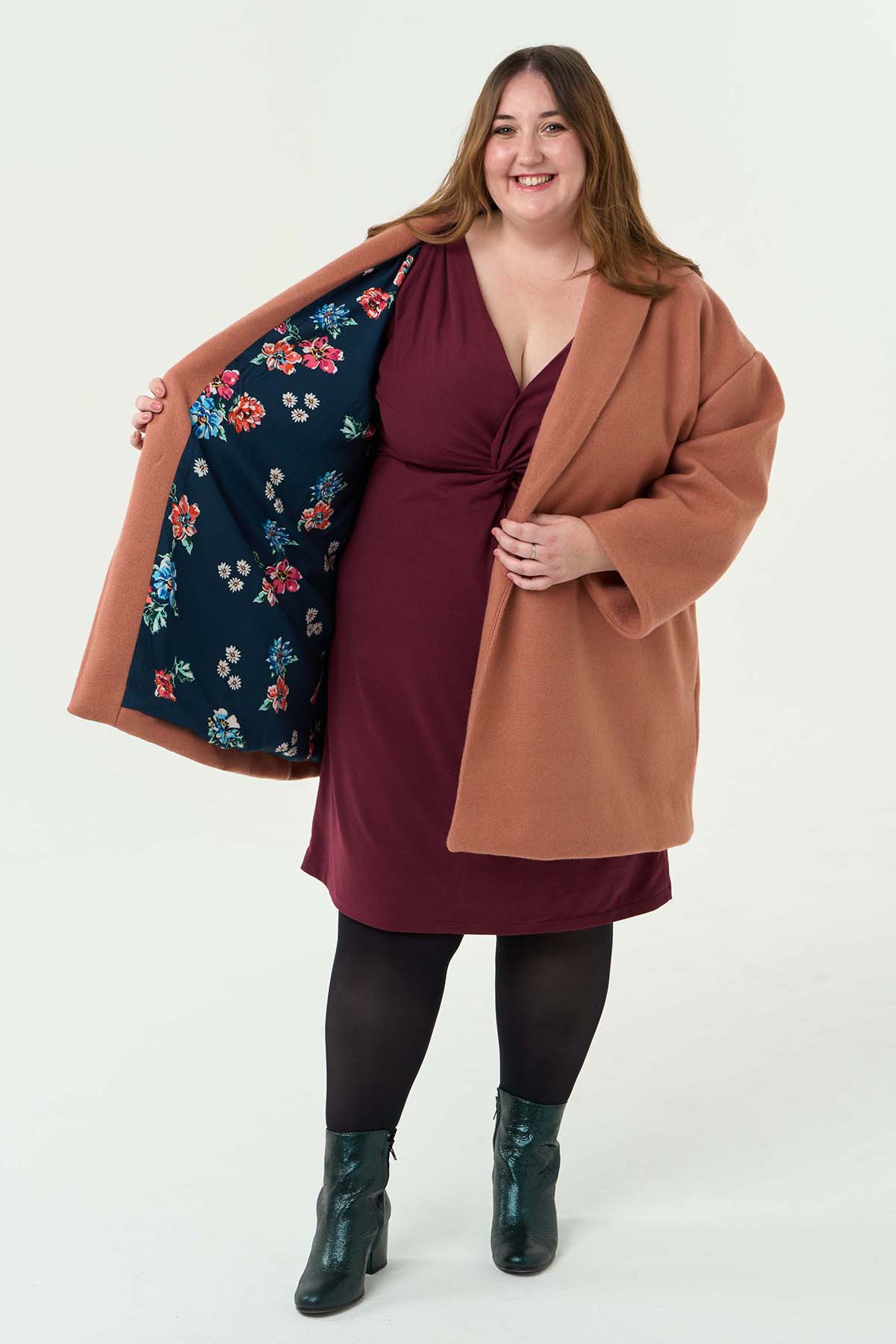 Sew Over It Jessie Coatigan Add-on Lining - Printed copy shop SIZES 6 - 20 (+£7.00)
