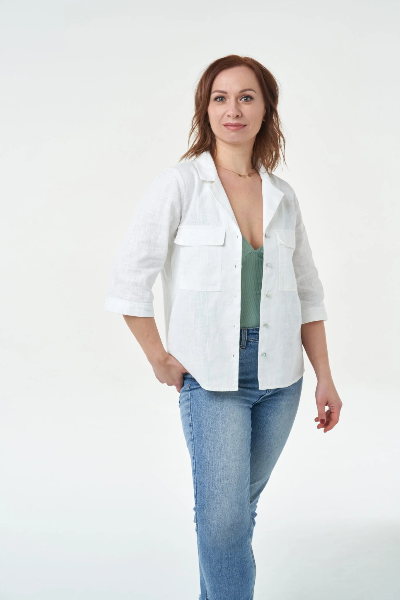 Sew Over It Jodie Shirt - Printed copy shop SIZES 18 - 30 (+£7.00)
