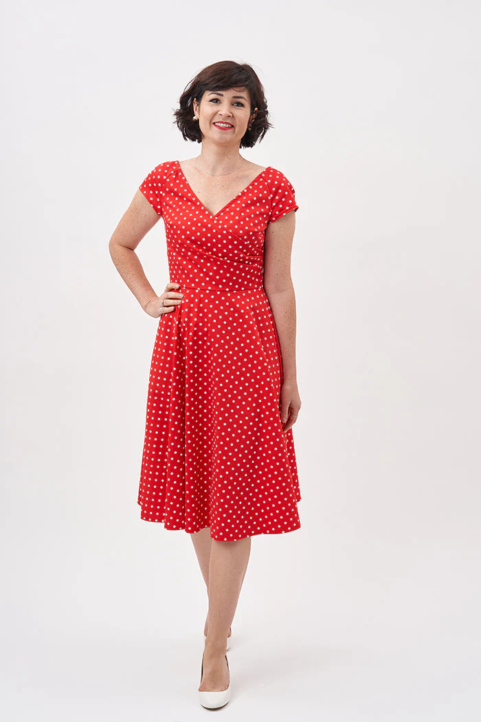 Sew Over It Maisie Dress - Printed copy shop SIZES 18 - 30 (+£7.00)