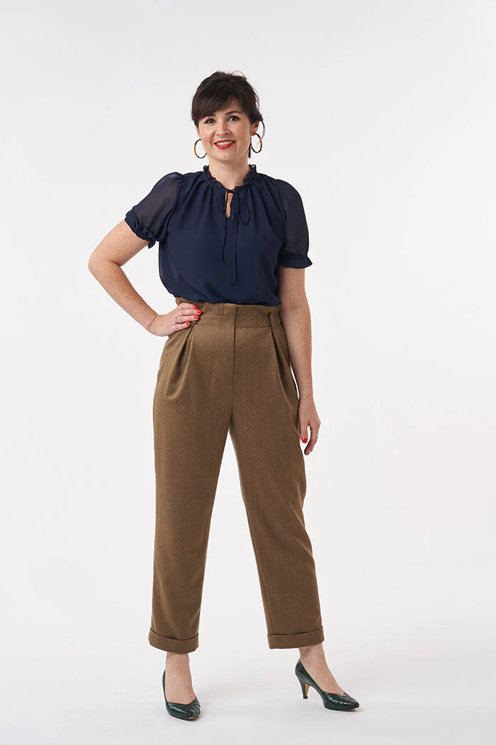 Sew Over It Peggy Trousers - Printed copy shop SIZES 18 - 30 (+£7.00)