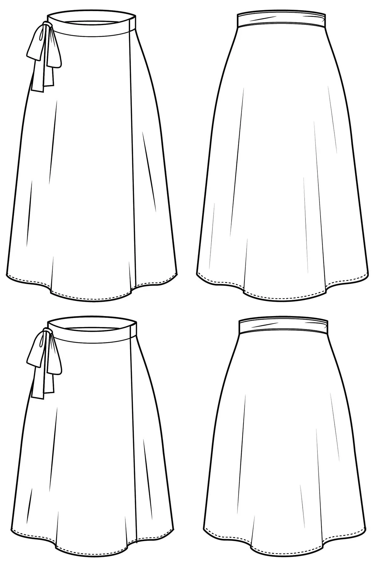 Sew Over It Ultimate Wrap Skirt - Image 13