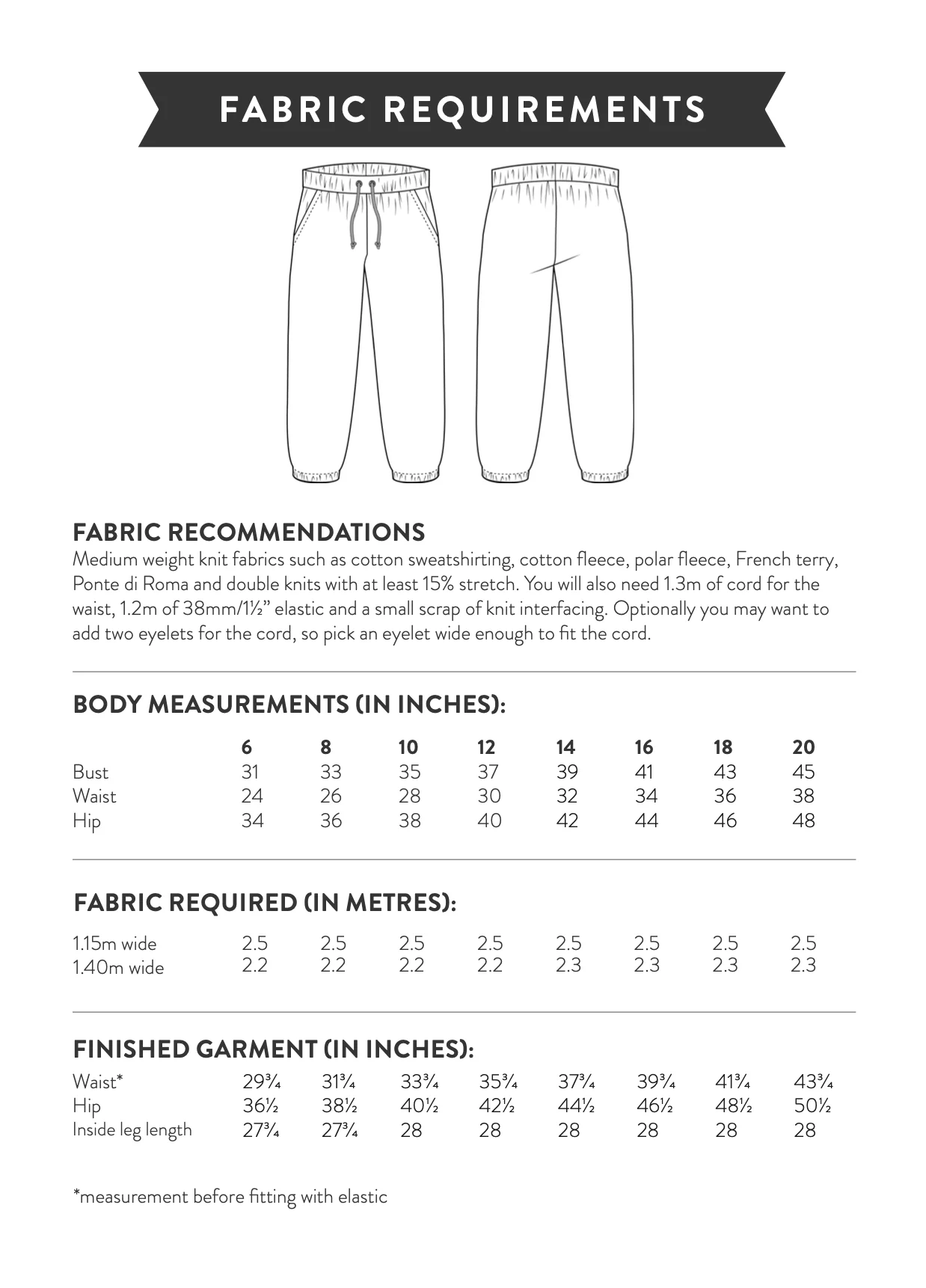 Sew Over It Unisex Ellis Joggers - Image 9