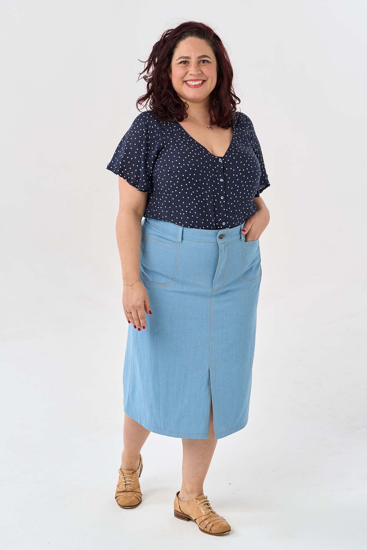 Sew Over It Xanthe Skirt - Printed copy shop SIZES 18 - 30 (+£5.00)