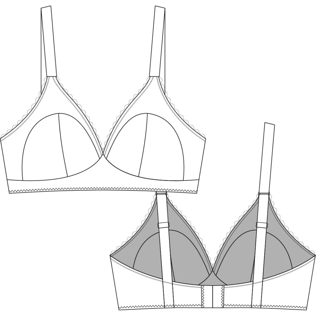 Sew Projects Willow Soft Cup Bra (Full Bust) - Image 10