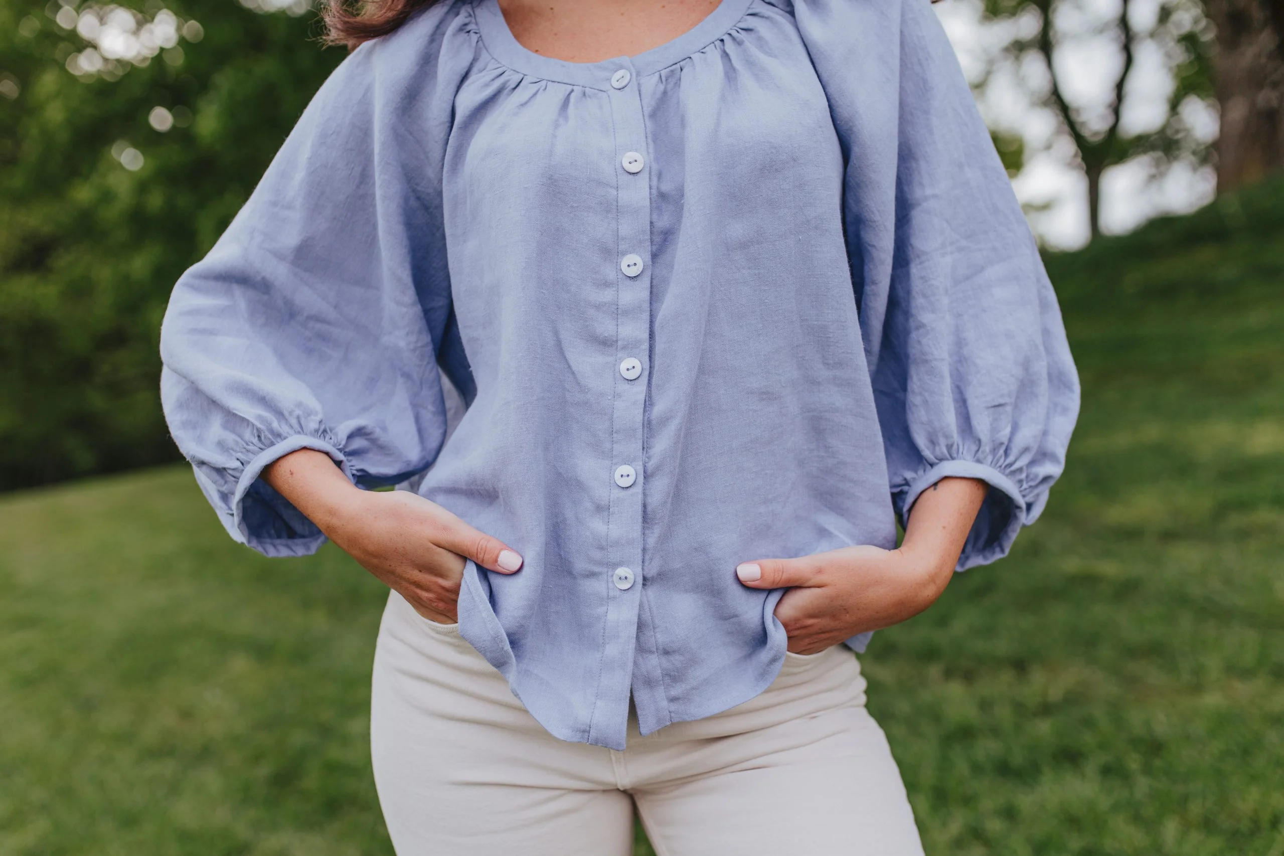 Sewing Patterns by Masin Amalfi Blouse - Image 4