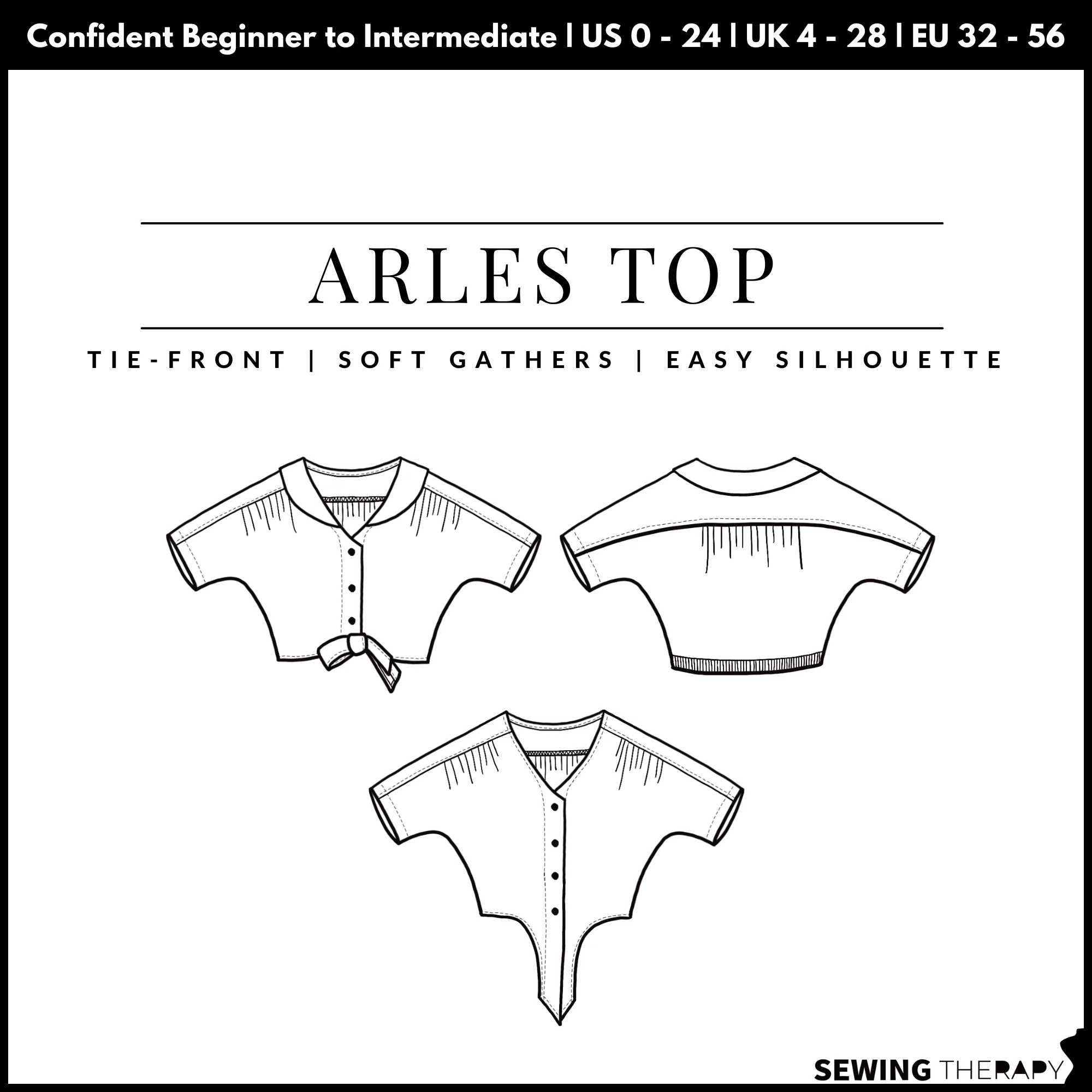 Sewing Therapy Arles Top - Image 14