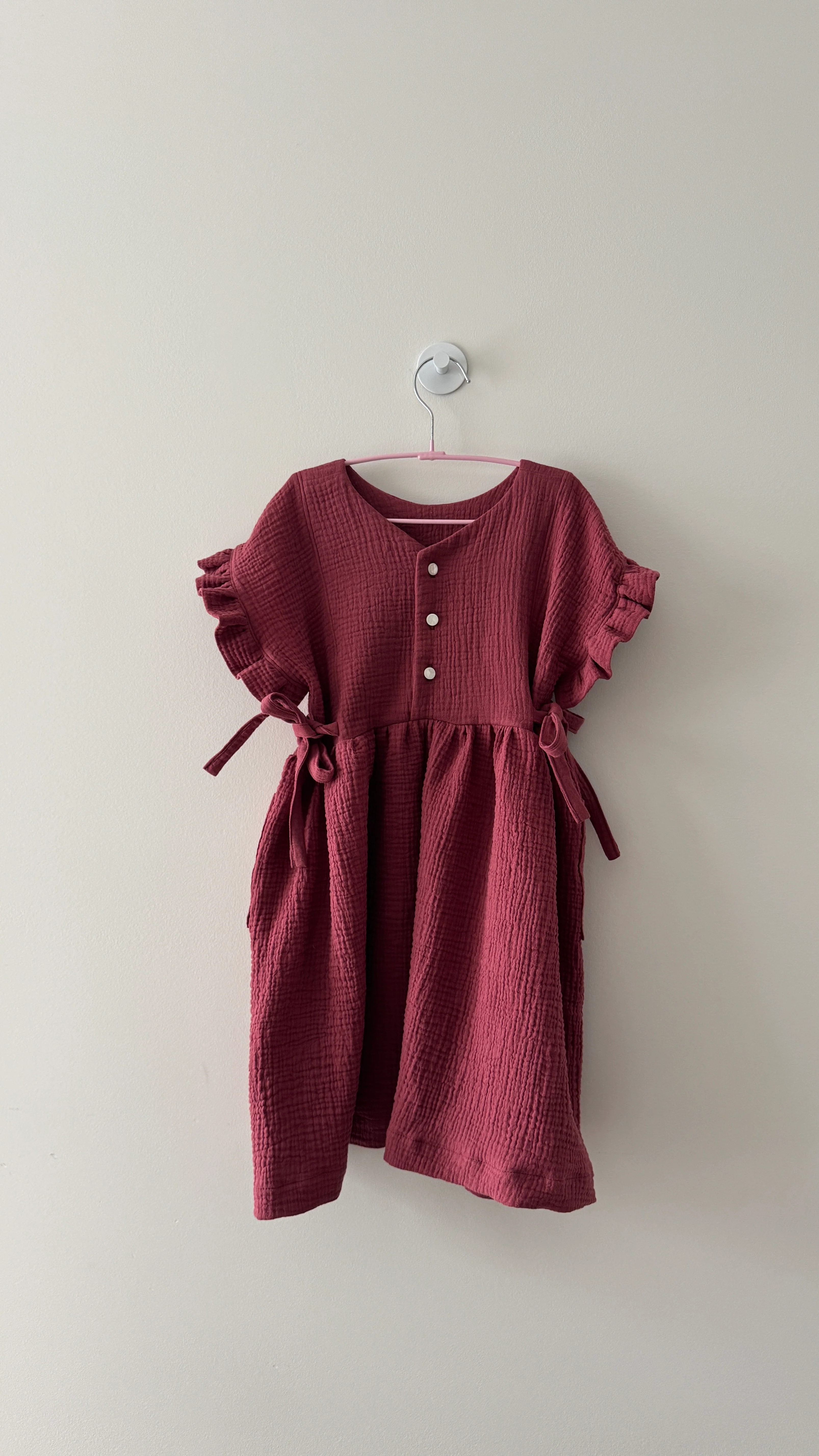 Sewing Therapy Baby/Child Mini Tie Dress - Image 6