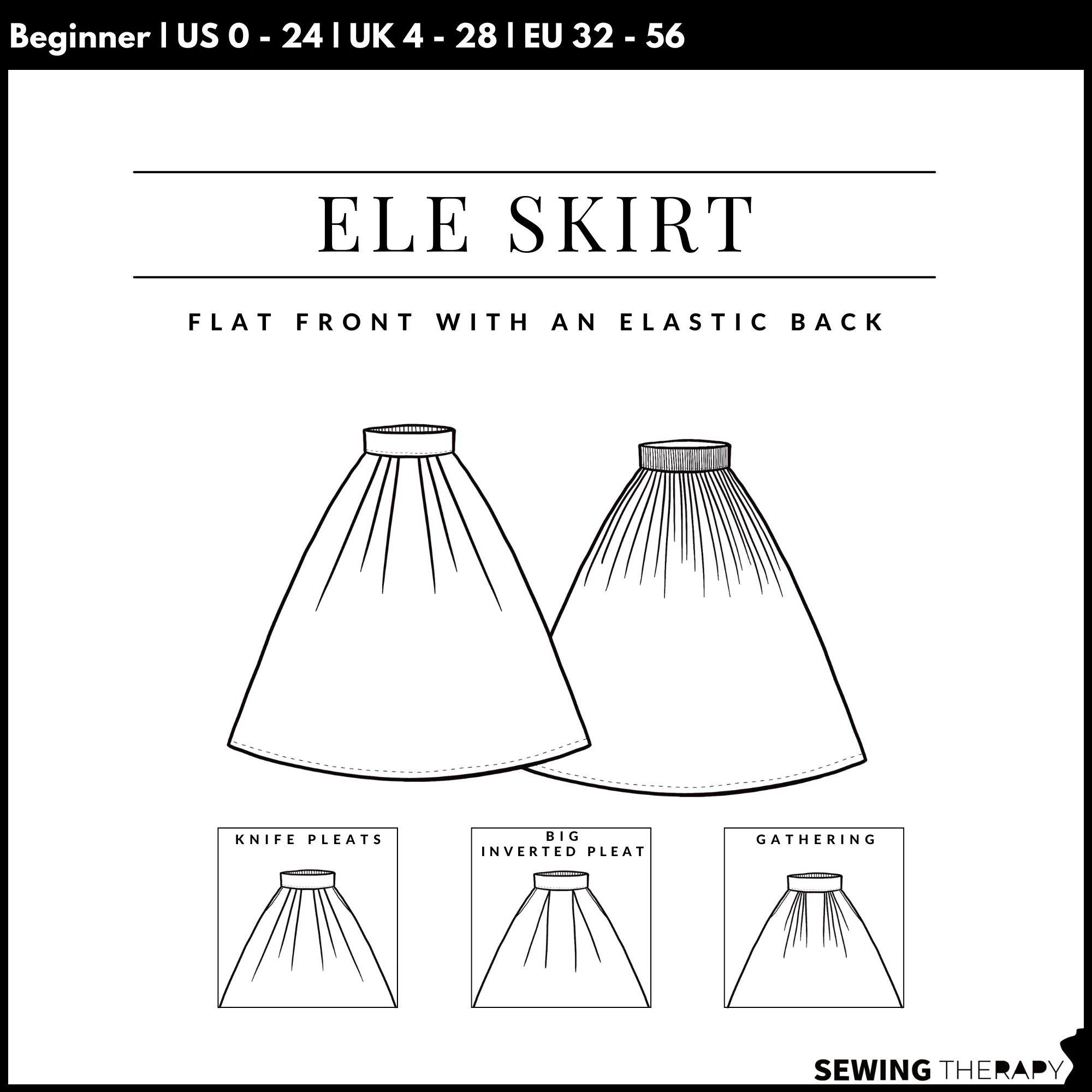 Sewing Therapy Ele Skirt - Image 9