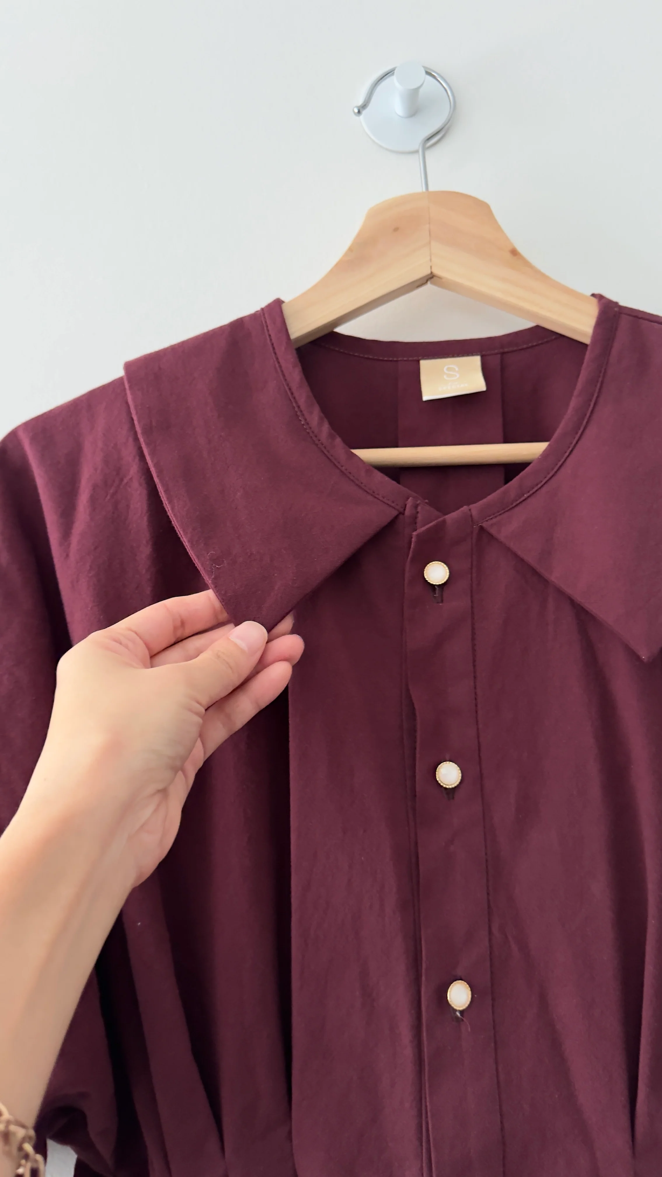 Sewing Therapy Faux Collar Shirt and Dress - Image 11