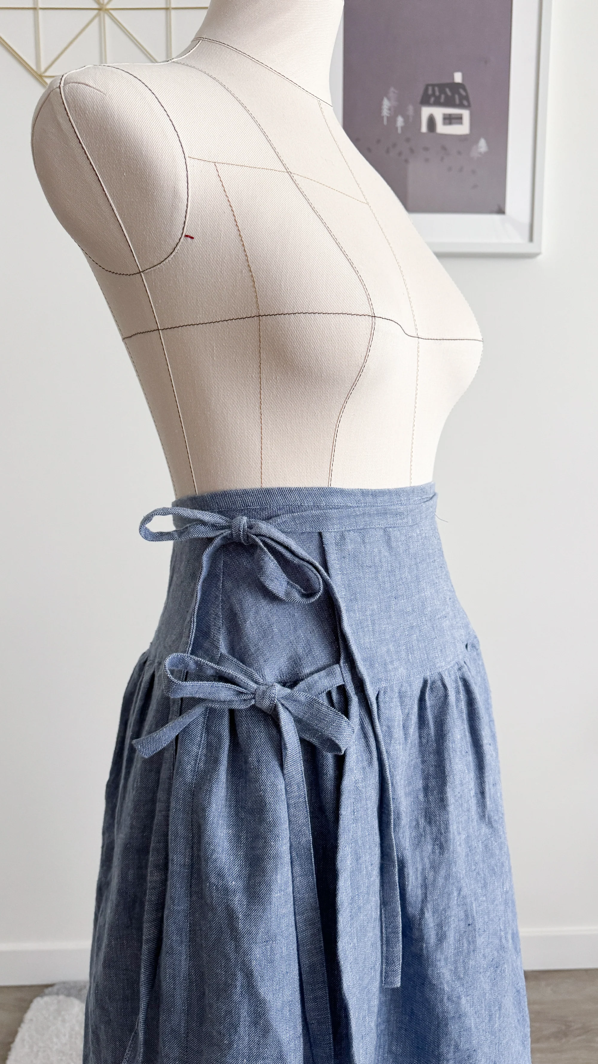 Sewing Therapy La Ciotat Wrap Skirt - Image 10