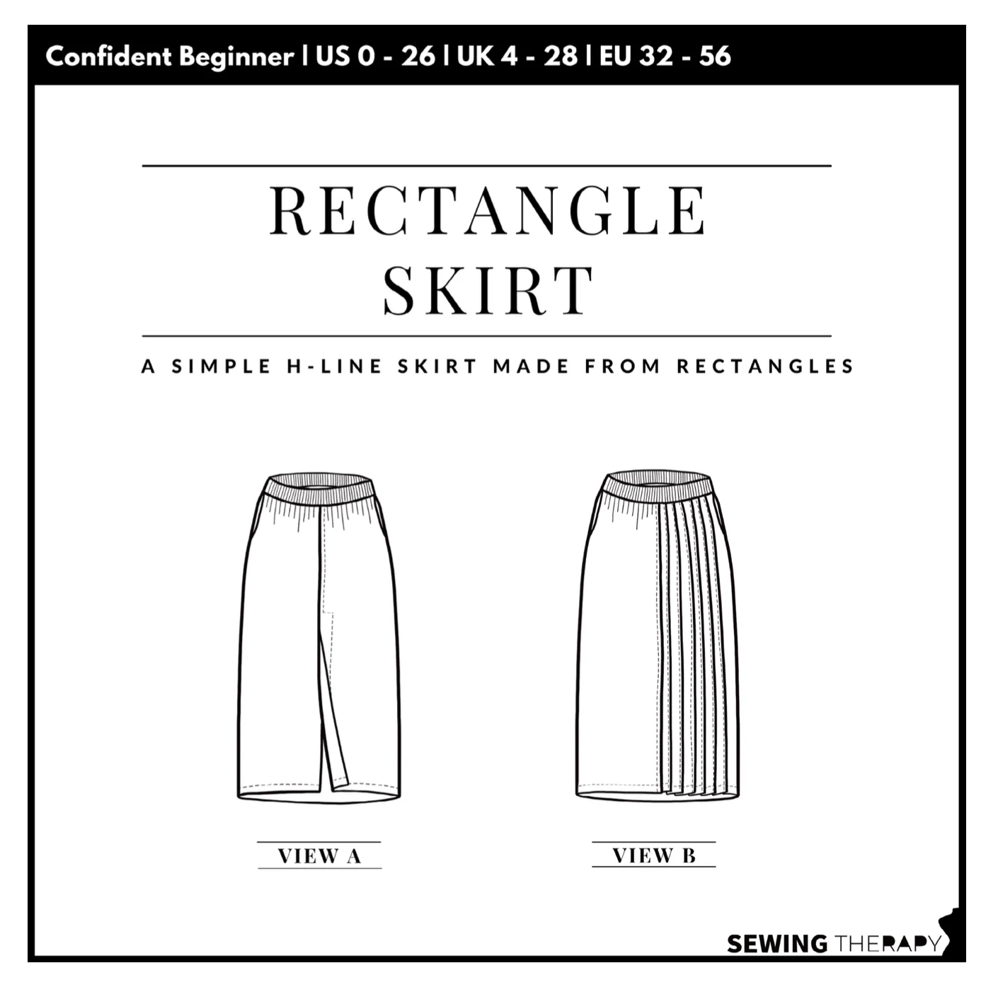 Sewing Therapy Rectangle Skirt - Image 12