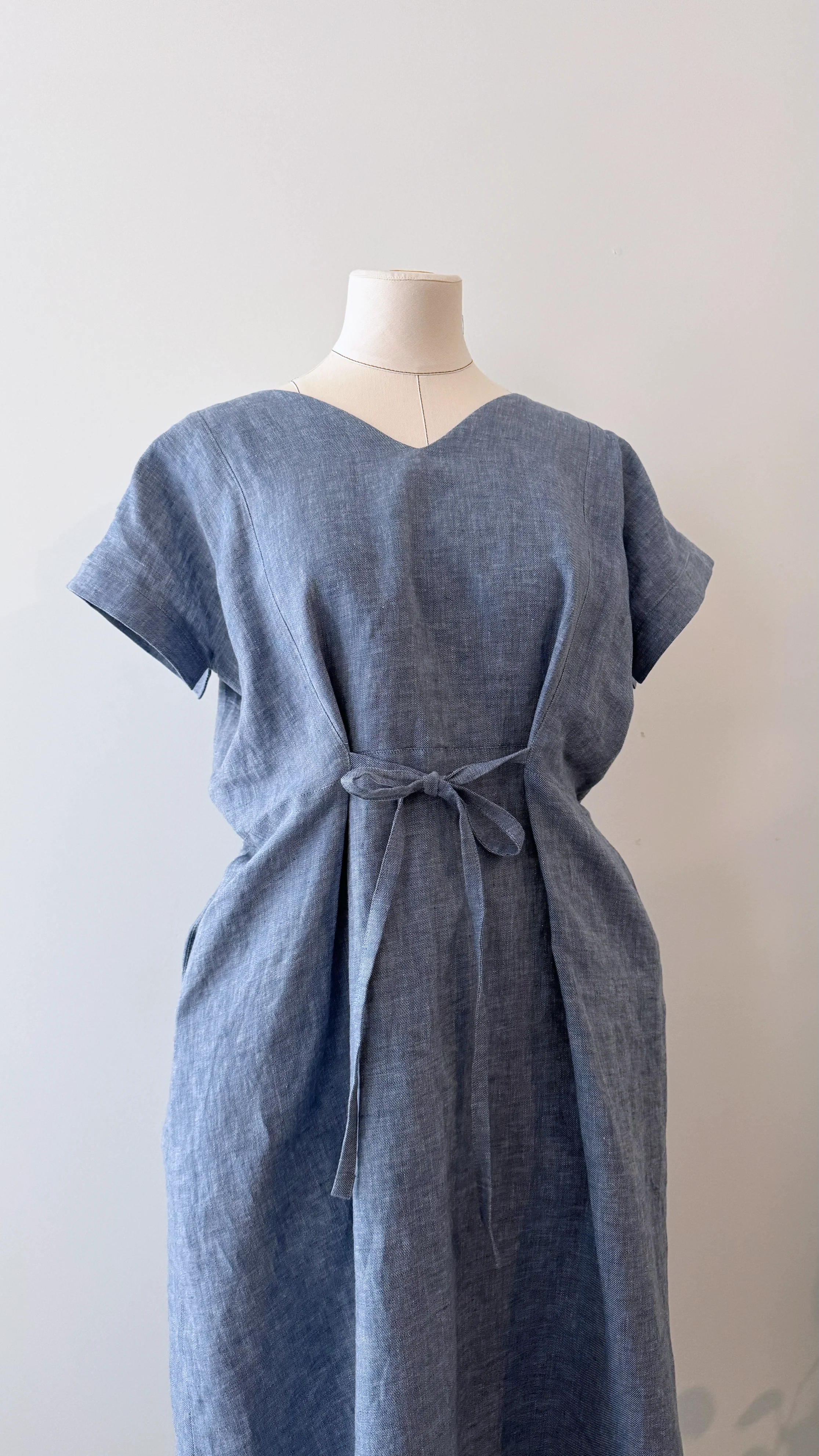 Sewing Therapy Tie Dress - Image 14