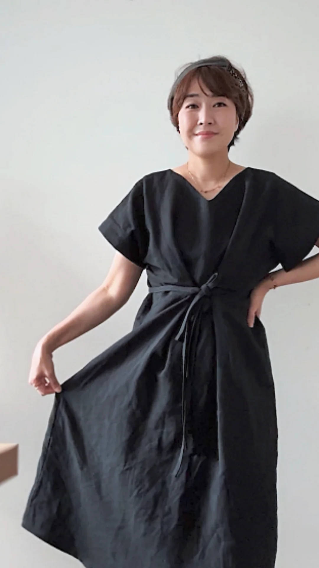 Sewing Therapy Tie Dress - Image 7