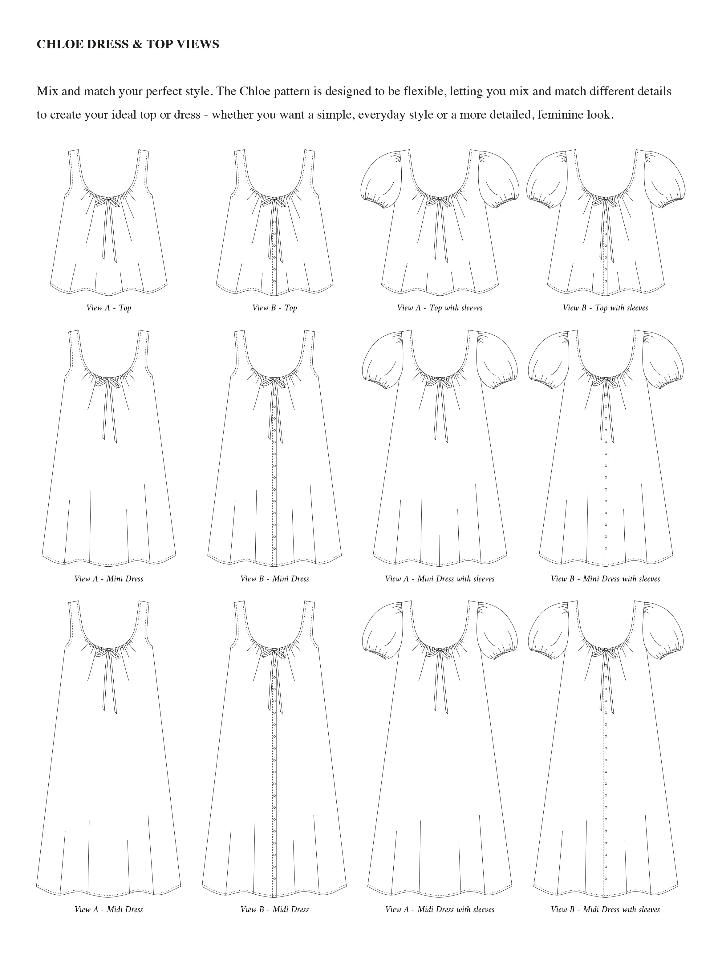 Silversaga Patterns Chloe Dress and Top - Image 9