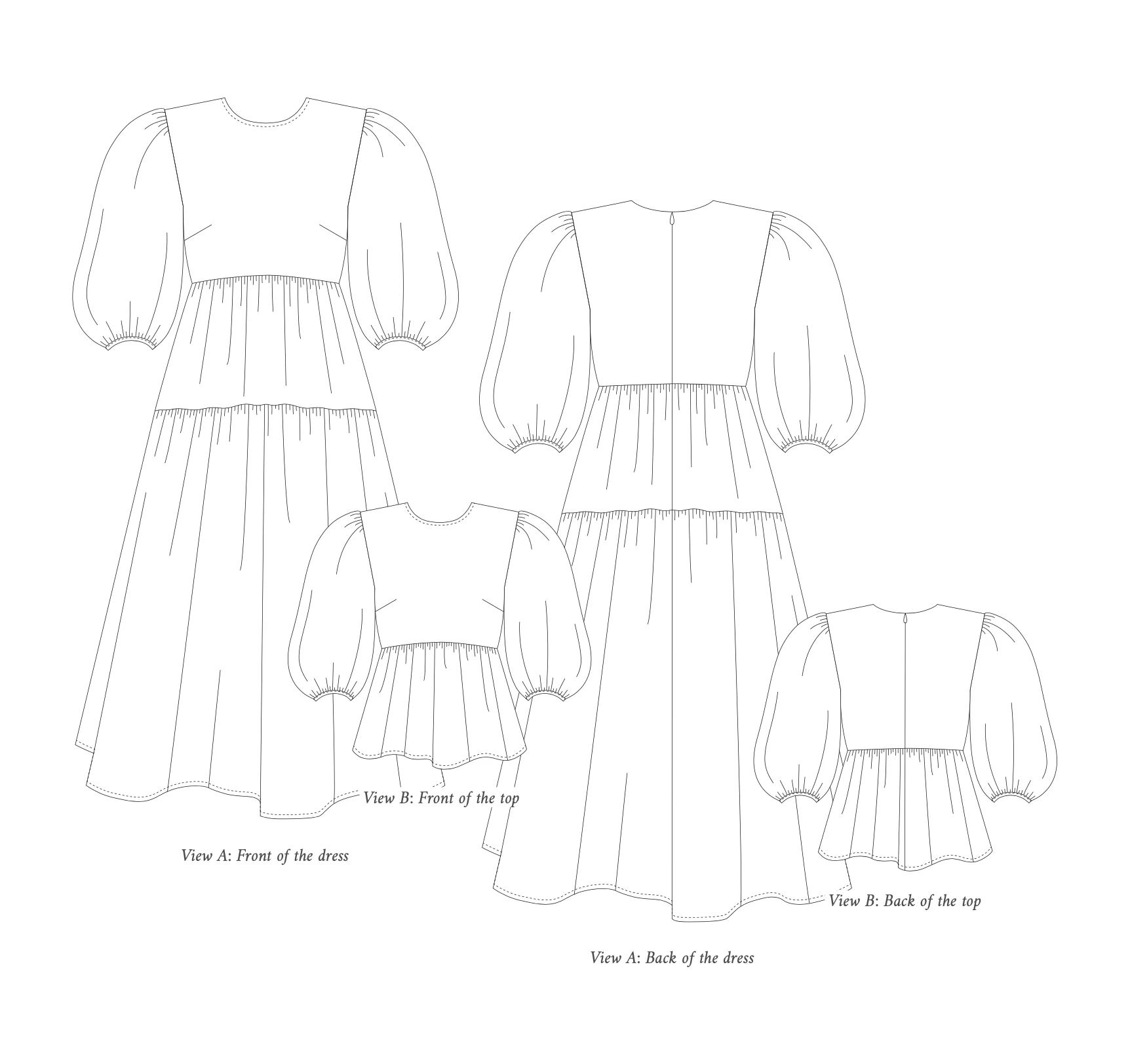 Silversaga Patterns Elsa Dress and Top - Image 7