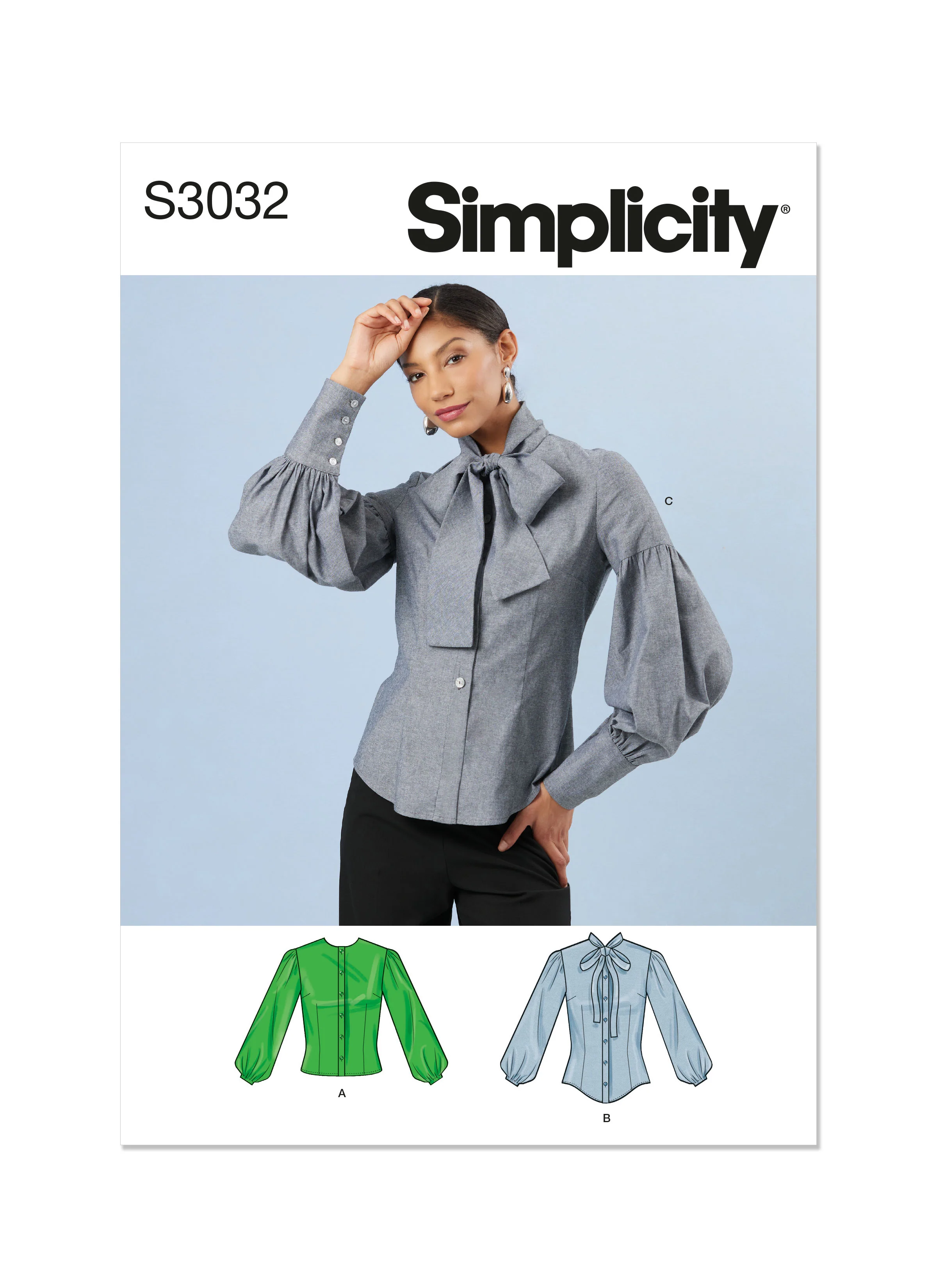Simplicity Blouse S3032 - Image 2