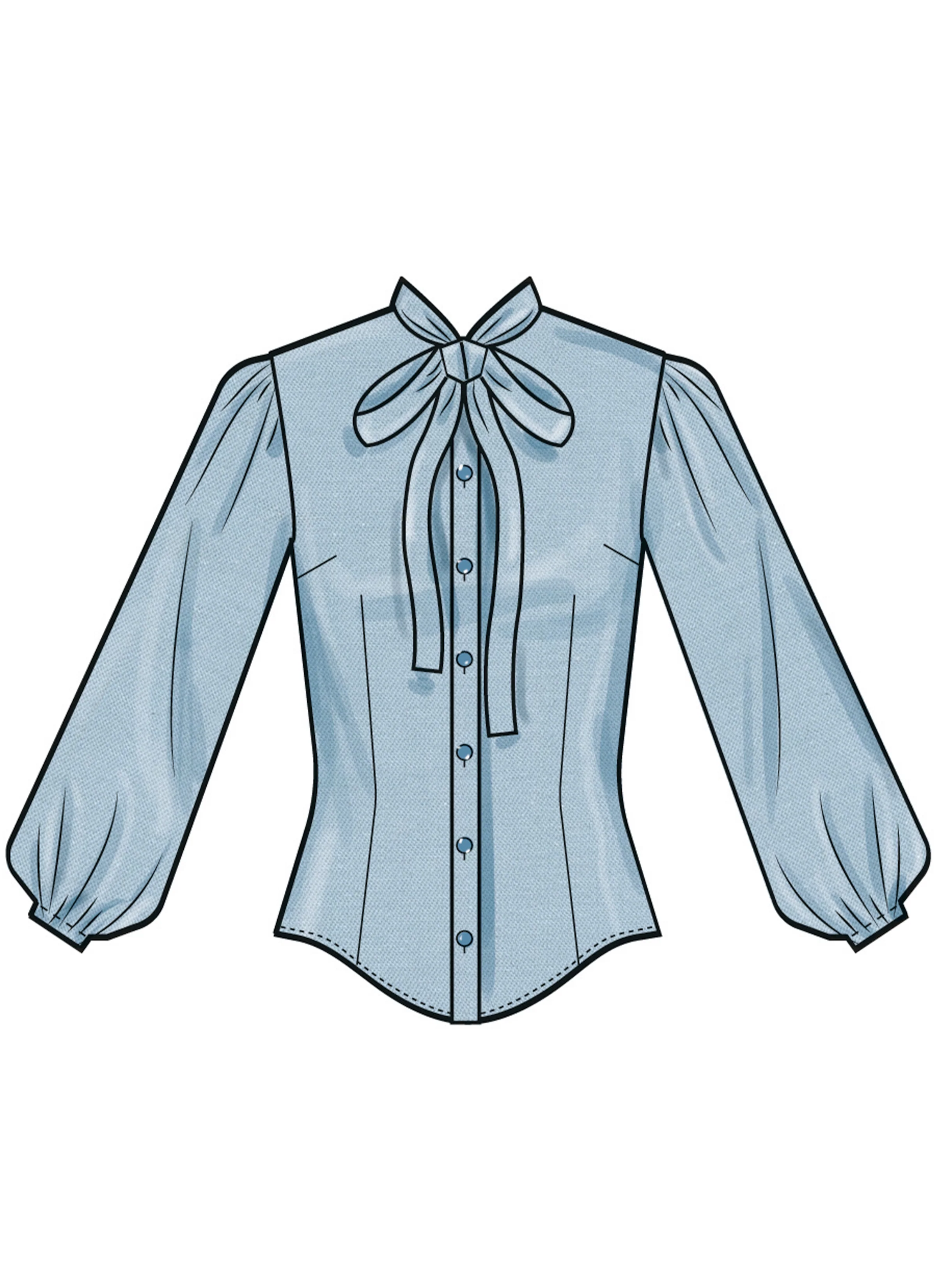 Simplicity Blouse S3032 - Image 6
