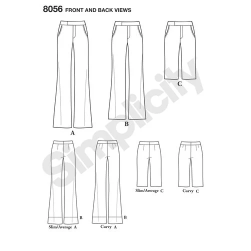 Simplicity Amazing Fit Trousers/Shorts S8056 - Image 5