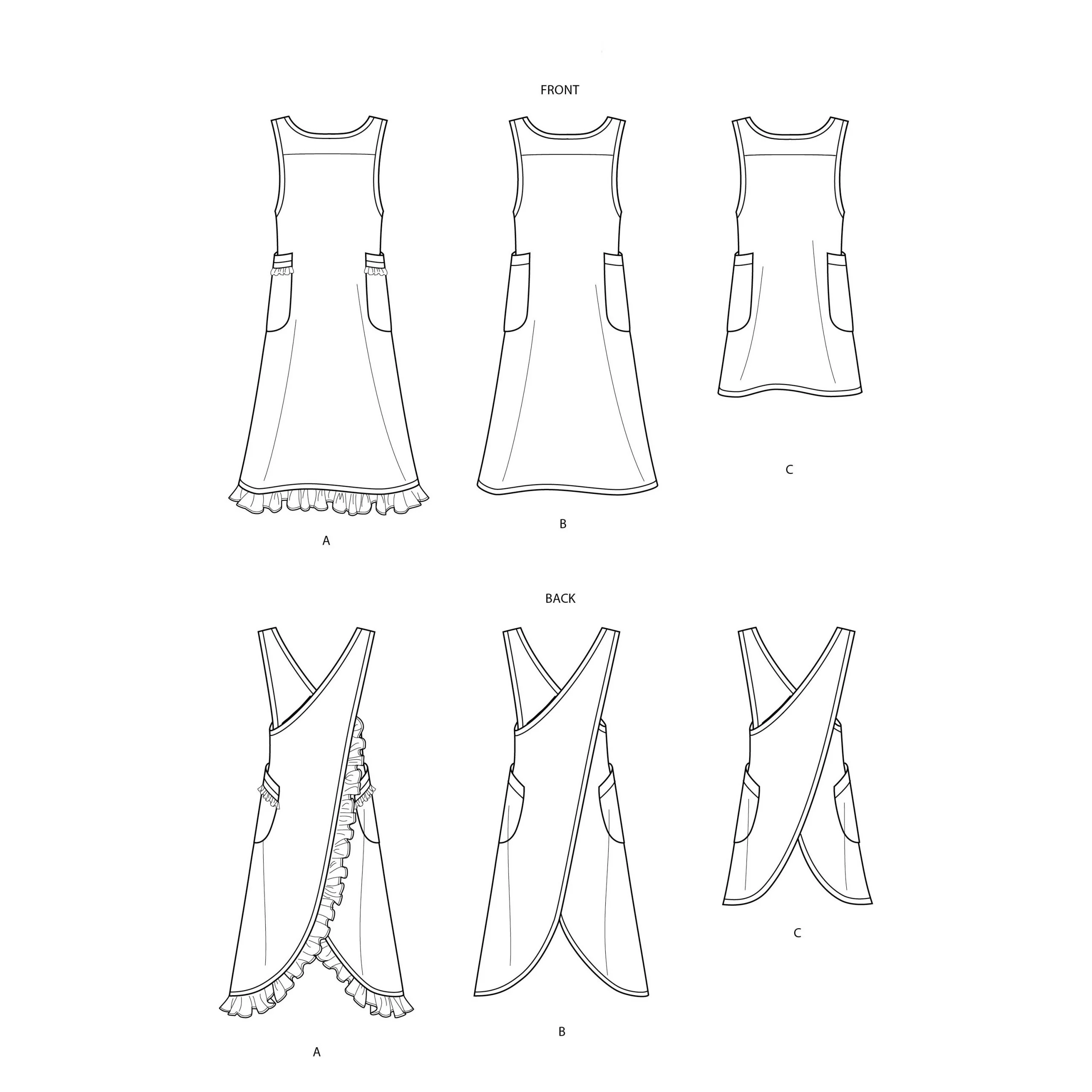 Simplicity Aprons S9312 - Image 5