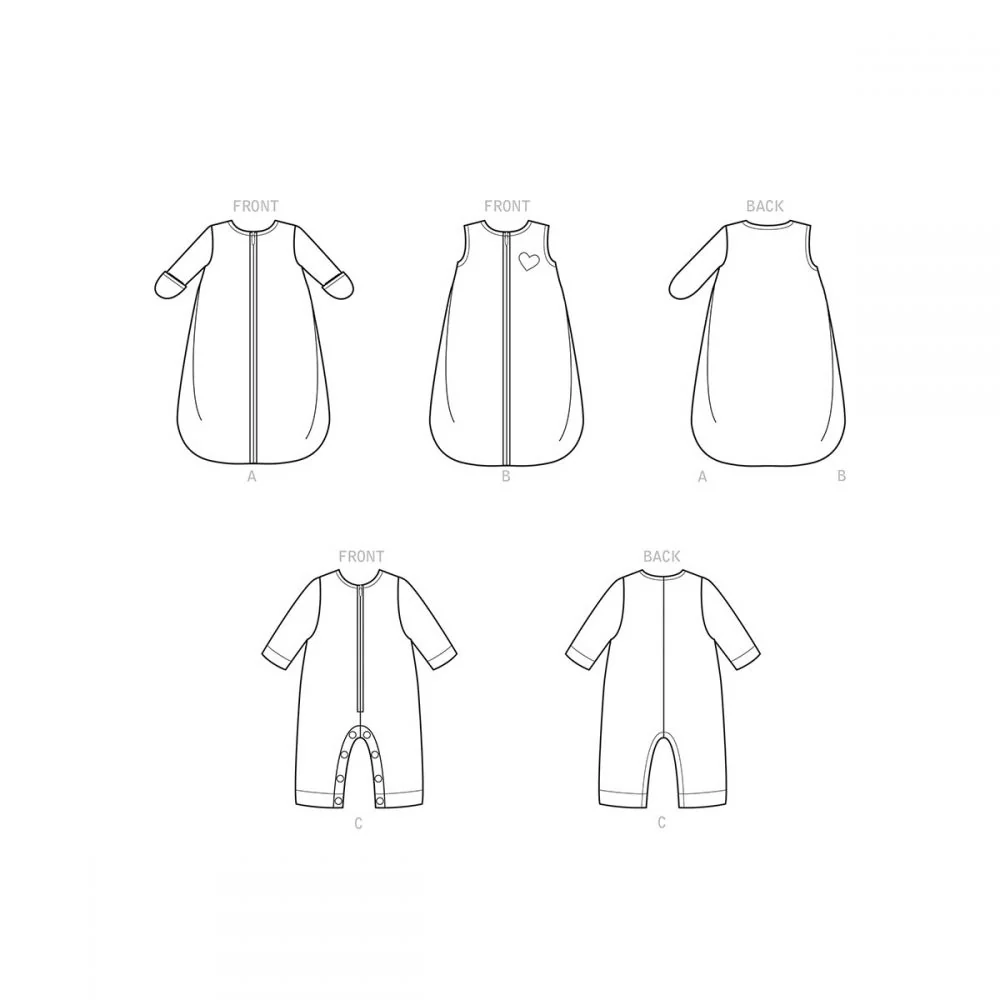 Simplicity Babies' Layette S9242 - Image 3
