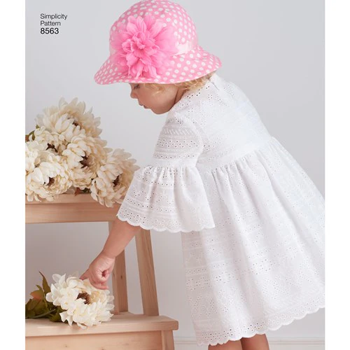 Simplicity Baby/Child Dress S8563 - Image 4