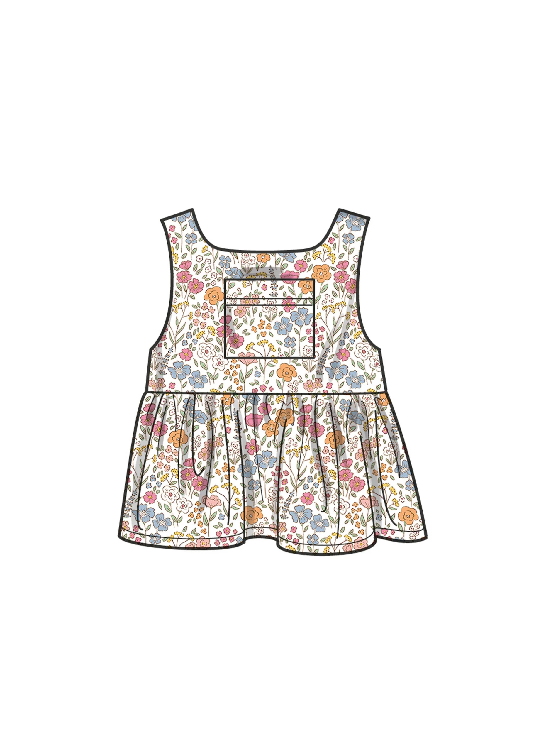 Simplicity Baby/Child Dress, Top & Trousers S9932 - Image 5
