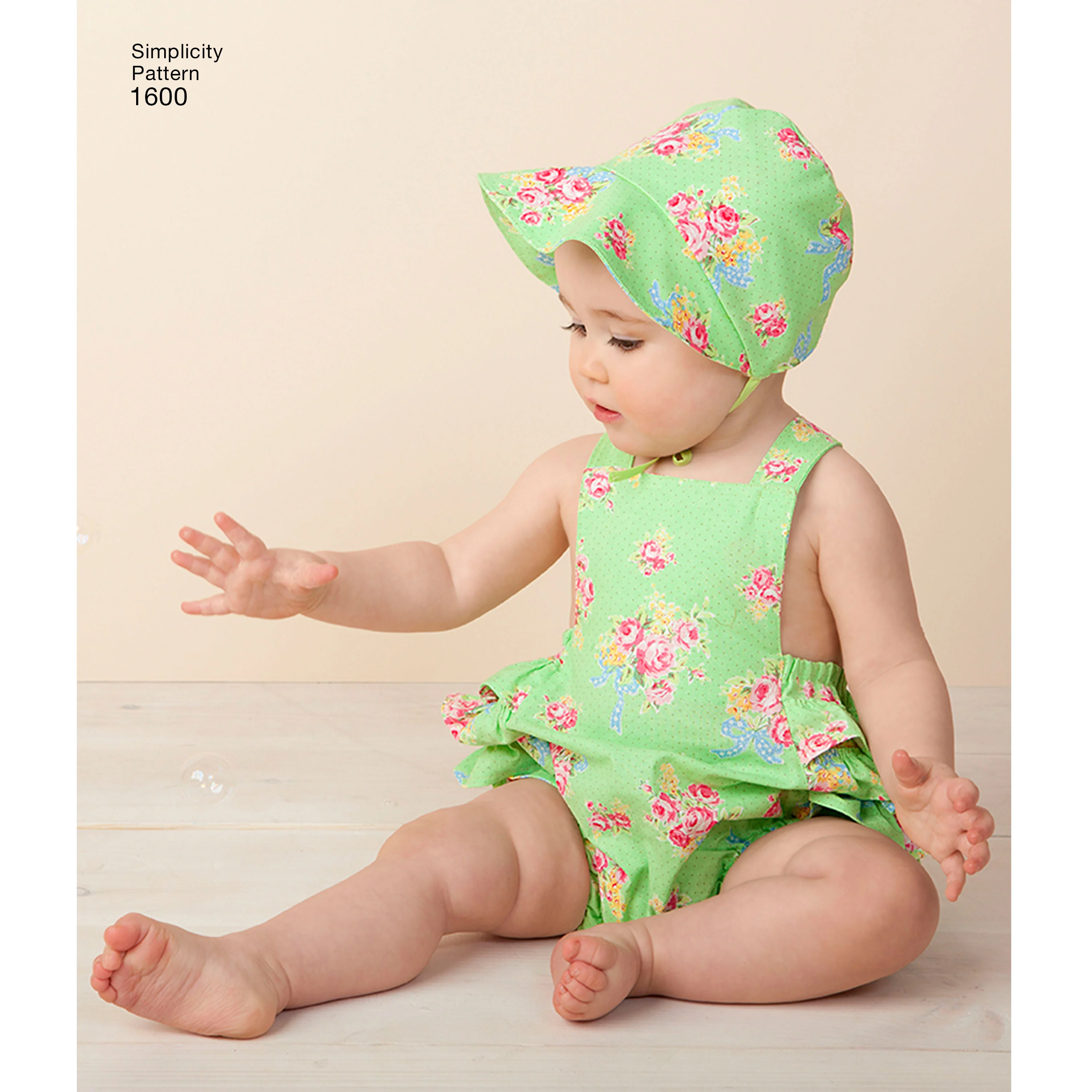 Simplicity Baby's Vintage Romper Set S1600 - Image 5