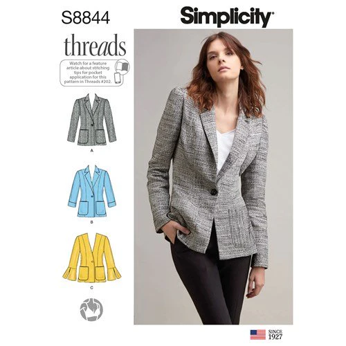 Simplicity Blazer S8844 - Image 2