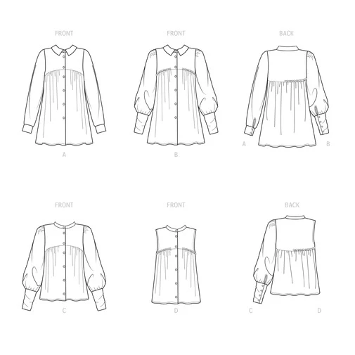 Simplicity Blouse S9467 - Image 9