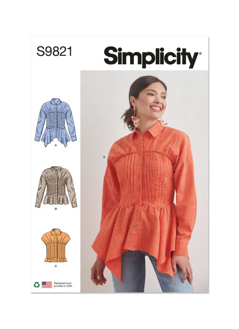 Simplicity Blouse S9821 - Image 2