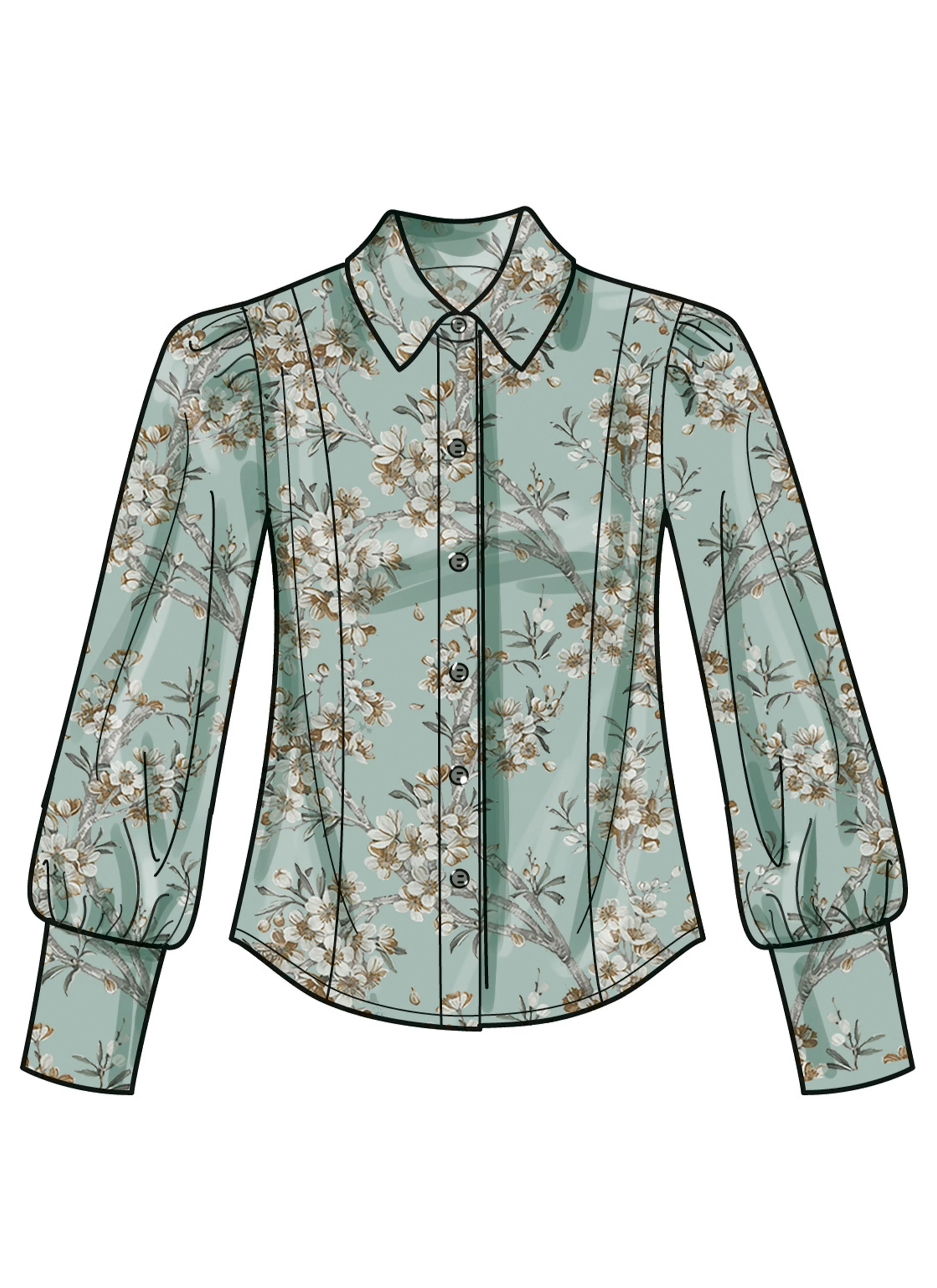 Simplicity Blouses S3002 - Image 7