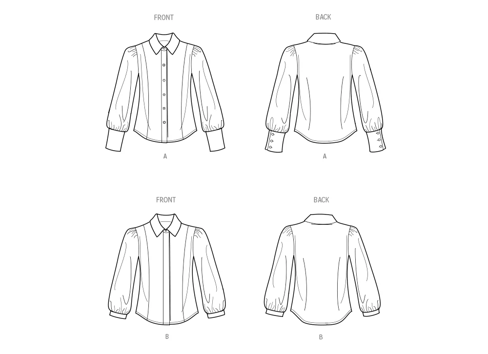 Simplicity Blouses S3002 - Image 9