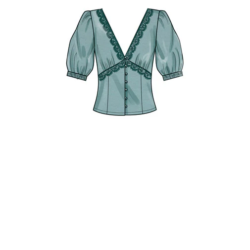 Simplicity Blouses S9606 - Image 7