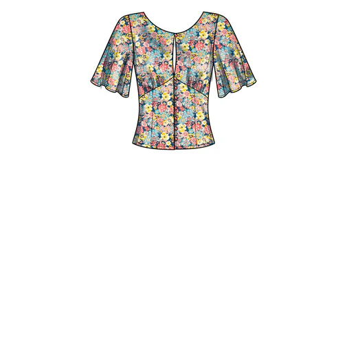 Simplicity Blouses S9606 - Image 8